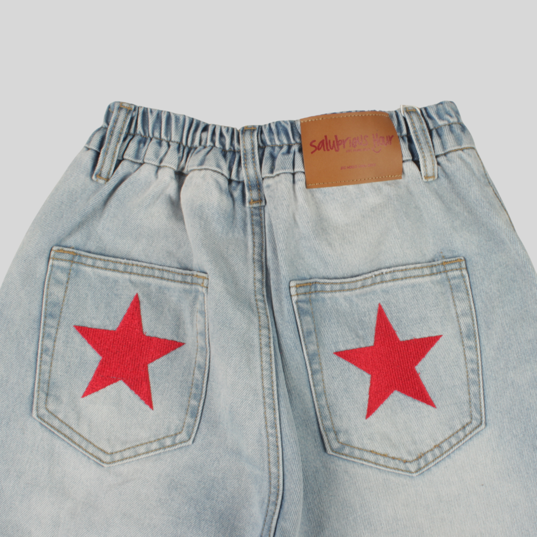 Star Bottomed Jeans