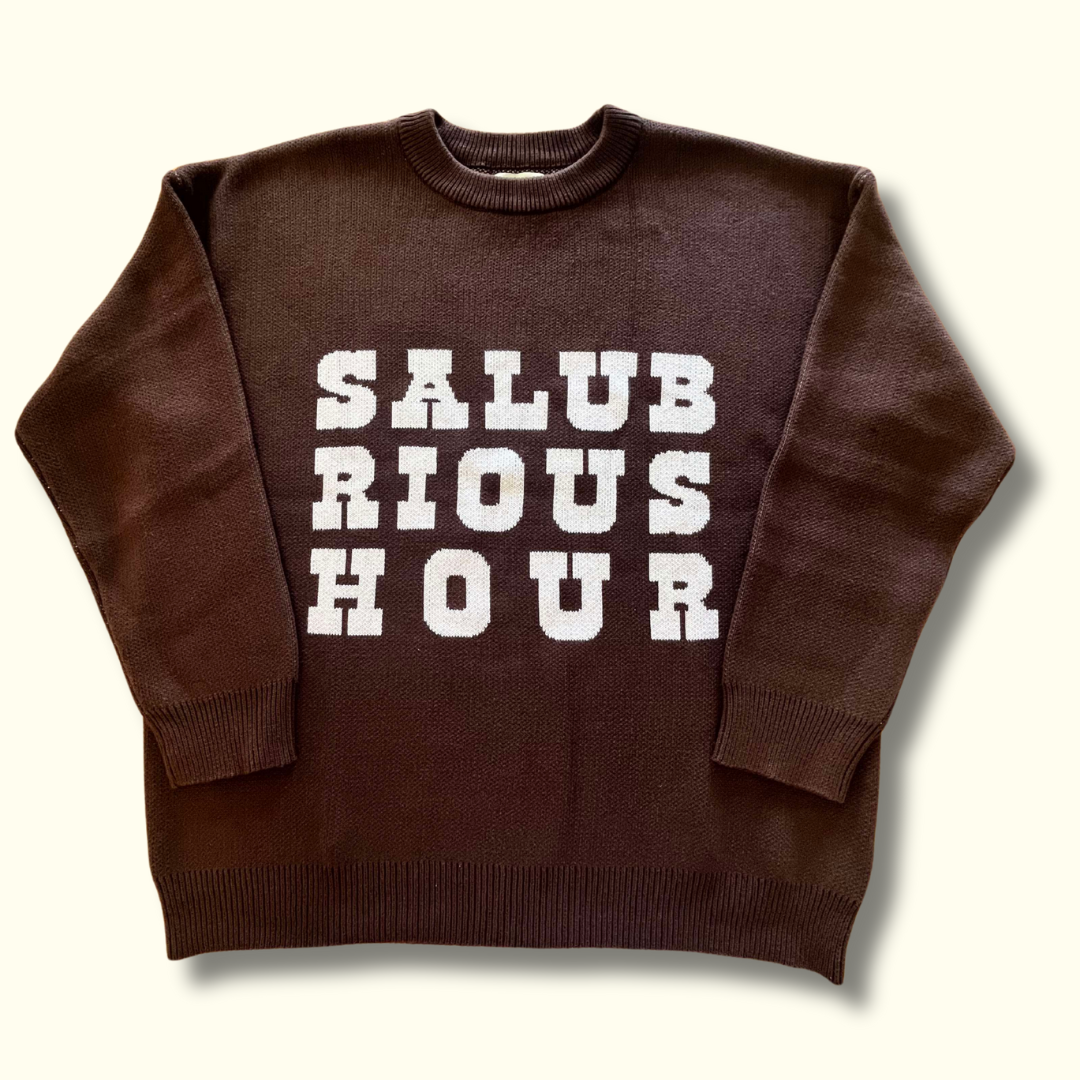 Knit - Choccy & White