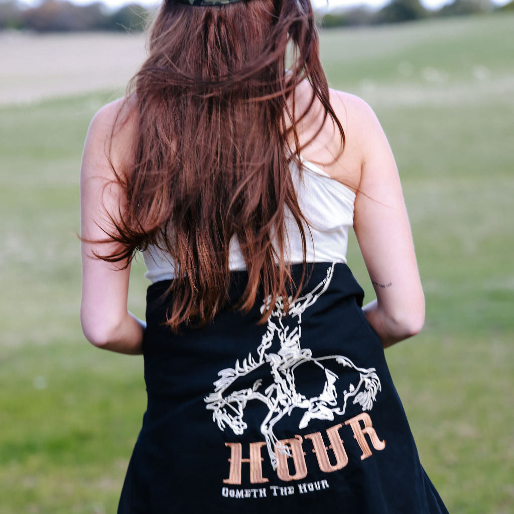 HOUR Canvas Jacket - Black Collar