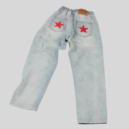 Star Bottomed Jeans
