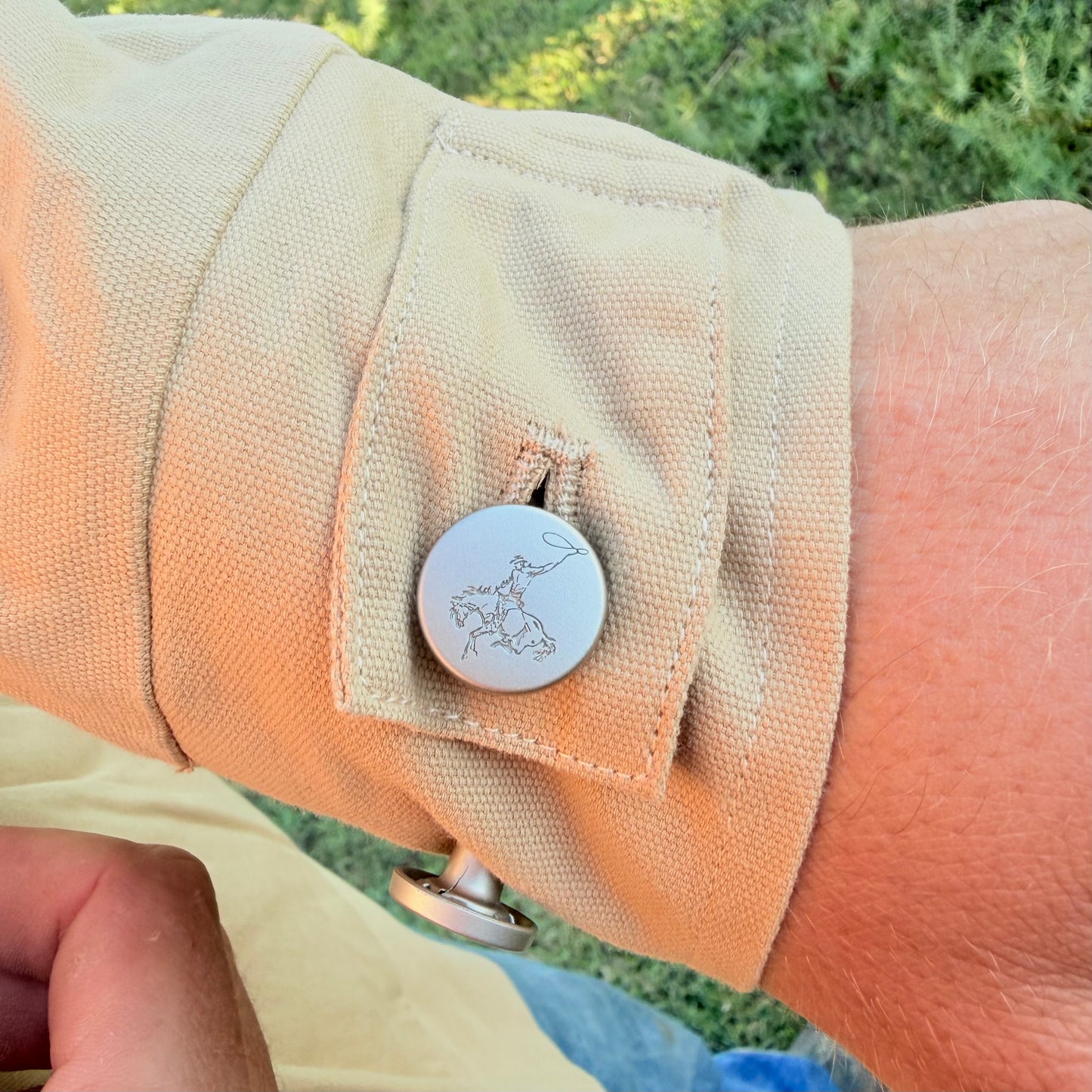 HOUR Canvas Jacket - Tan Hood