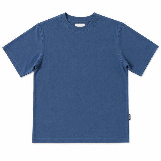 The Blank Tee - Blue